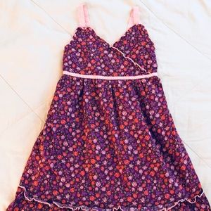 Cute flower dress.